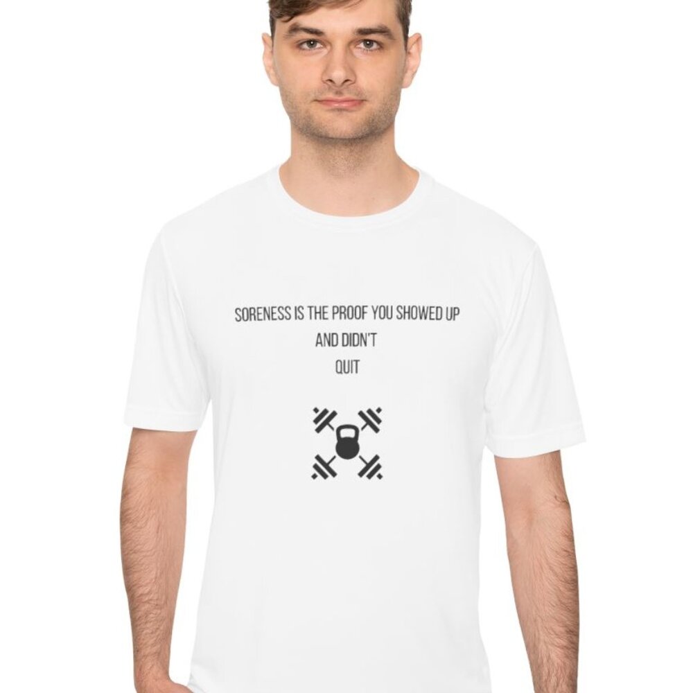 Fitness Motivation Tee, Workout Shirt, Gym Apparel, Activewear